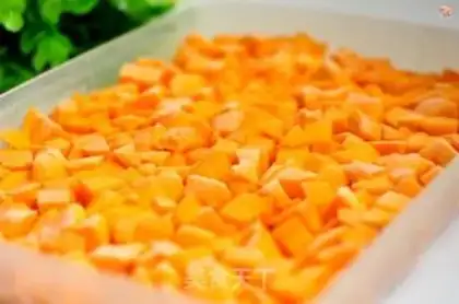 Make Pure mango ice cream step 2