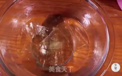 Make Wishing pool mousse step 1