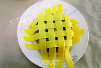Make A sunflower fried rice step 6