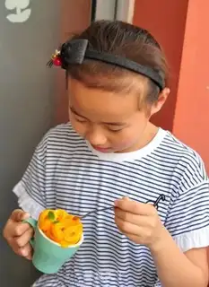Make Pure mango ice cream step 6