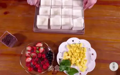 Make Wishing pool mousse step 5