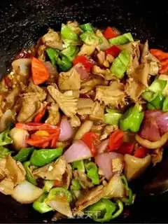 Make Onion fried belly step 10
