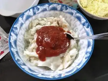 Make Roller ketchup step 2
