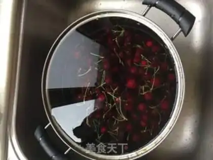 Make Cherry jam step 0