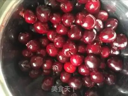 Make Cherry jam step 2