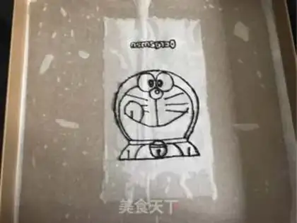 Make Machine cat-colored cake rolls step 4