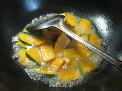 Make Cheese fried Japanese pumpkins step 2