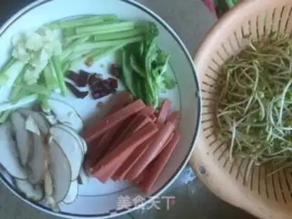 Make Shrimp Quillin rice powder step 1