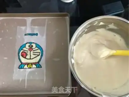 Make Machine cat-colored cake rolls step 14