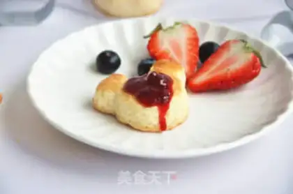 Make Butter cheese scon step 15