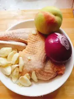 Make Peach chicken step 0