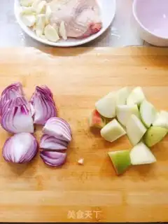 Make Peach chicken step 1