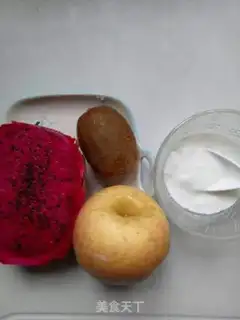 Make A sour yogurt salad step 0