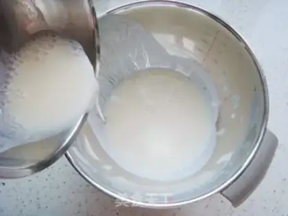 Make Mango yogurt mousse cake step 8