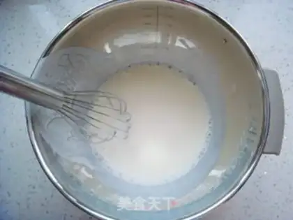 Make Mango yogurt mousse cake step 9