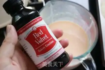 Make Gradually red velvet step 11