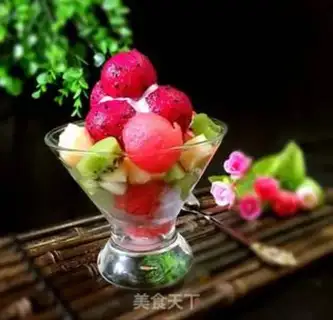 Make A sour yogurt salad step 6