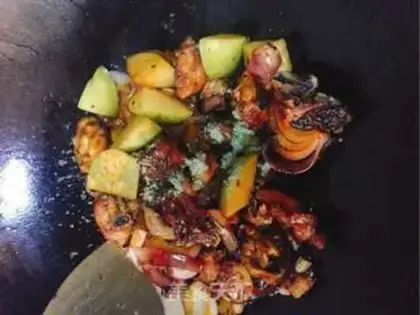 Make Peach chicken step 10