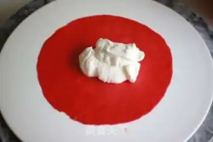 Make Gradually red velvet step 15