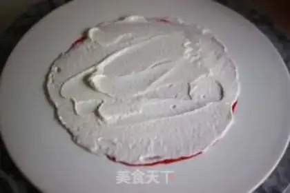 Make Gradually red velvet step 16
