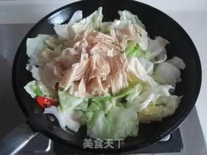 Make Soybeans and cabbage step 5