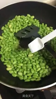 Make Snow dish clears the beans step 4