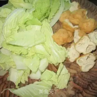 Make Tofu cooking cabbage step 1