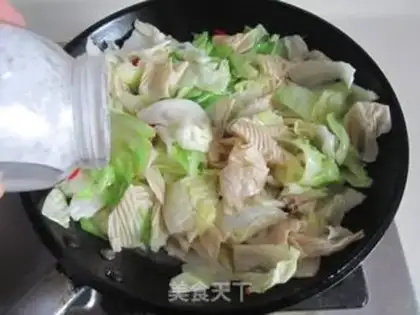 Make Soybeans and cabbage step 6