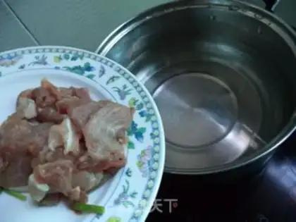 Make Tofu sprouts fan step 1