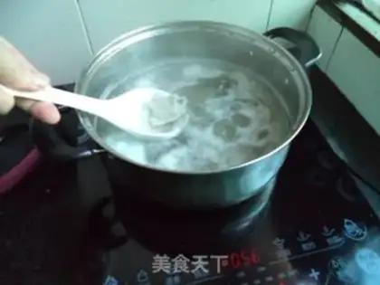 Make Tofu sprouts fan step 2