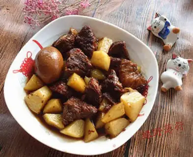 Make Potato beef step 8