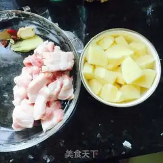 Make Potato meat step 0