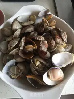 Make Spicy clams step 2