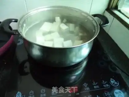 Make Tofu sprouts fan step 3