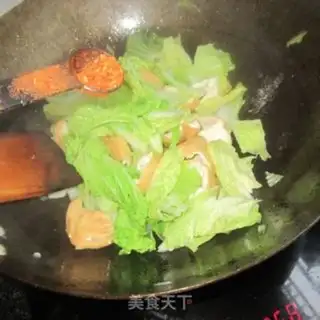 Make Tofu cooking cabbage step 7