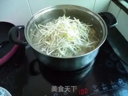 Make Tofu sprouts fan step 8