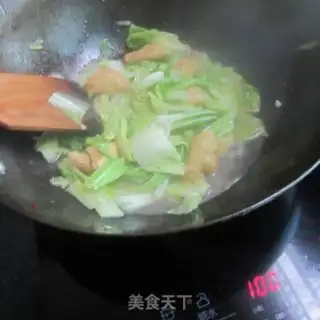 Make Tofu cooking cabbage step 8