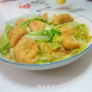Make Tofu cooking cabbage step 10