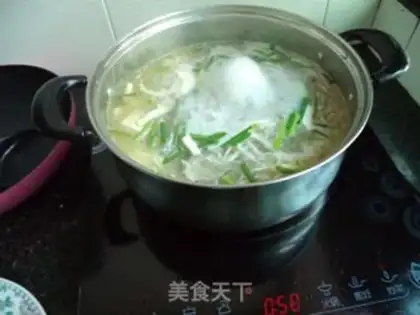 Make Tofu sprouts fan step 11