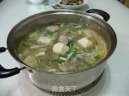 Make Tofu sprouts fan step 12