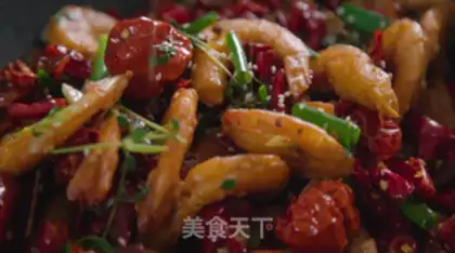 Make Berry spicy shrimp step 5