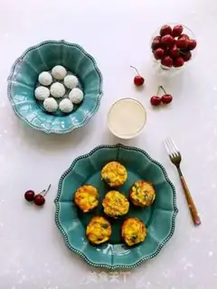 Make Cheese bacon and eggs step 5