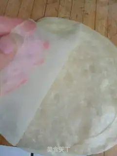 Make A dumpling burrito step 4