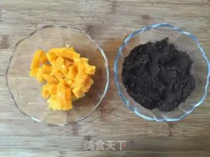 Make Oleo Mango Snow Maiden step 1