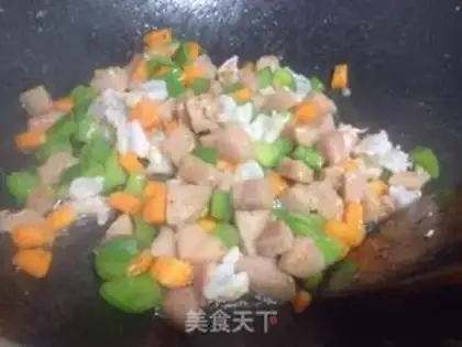 Make Pineapple seafood step 6