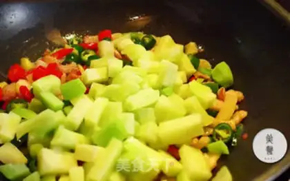 Make Spicy mustard blue step 5