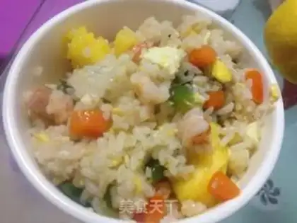 Make Pineapple seafood step 11