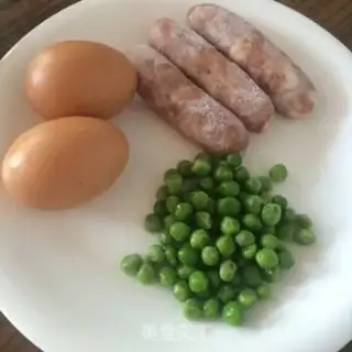 Make Sausage fried rice step 0