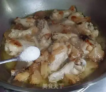 Make Monkey mushrooms with chicken wings step 10