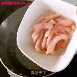 Make The cactus is thin tofu step 1